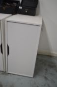 *White Single Door Storage Cabinet