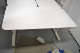 *White Office Desk