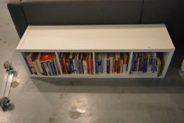 *Set of Four Pigeonholes 147x39cm x 42cm tall (contents not included, pair of castors included)