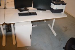 *White Office Desk