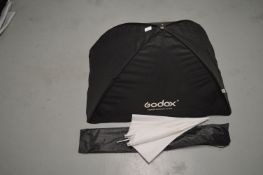 *Godox Adjustable Foil Camera Hood, and Umbrella