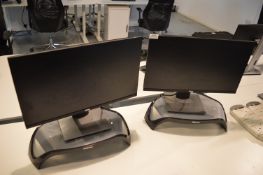 *Two Dell Monitors