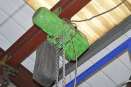 *Stahl 1-ton Electric Sliding Hoist