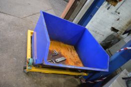 *Tipping Scrap Bin on Castor Frame 44”x45”x30”