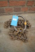 *2x 2m 4.5-ton Chain with Lifting Link