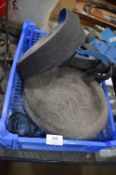 *Rolls of Emery Paper, Wire Wool, and Wire Brushes (tray not included)