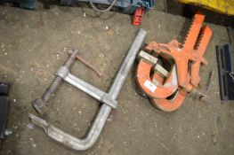 *Pair of Carver Ratchet Clamps