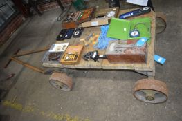 *Railway Trolley 45”x50”, total length 68”