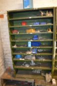 *Metal Nine Tier Shelving 89x33cm x 153cm tall