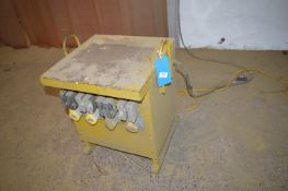 *3-Phase Transformer with Four 110v Outlets