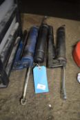 *Three Manual Grease Guns