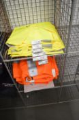 *Quantity of Orange and Yellow Hi-Vis Vest with Company Logos