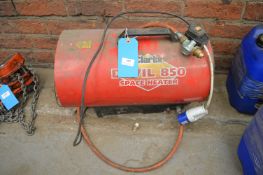 *Clarke Devil 850 Gas Electric Space Heater 240v