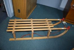 Vintage Wooden Sledge