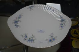 Royal Albert Blue Blossom Cake Plate
