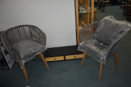 *Pair of Strong Chairs (one AF), plus Table Top