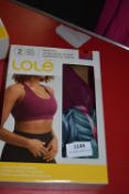 *Lole Sports Bras 2pk Size: M