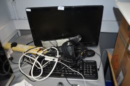 HP Monitor, Keyboard, etc.