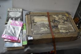 Vintage Laundry Box, and Theatre Programs