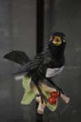 Large Goebel Black Bird Figure