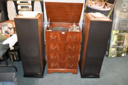 Music System Comprising Quad Teac and SME Separate
