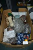 Pottery, Glassware, and Ornaments