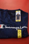 *Champion Navy Short Sleeve Top Size: S