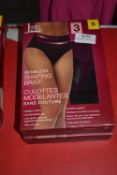 *2x Jezebel Seamless Shaping Briefs 3pk Size: S