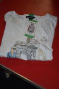 *DNKY Women’s White T-Shirt Size: XL