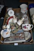 Decorative Pottery, Glassware, Ornaments, etc.