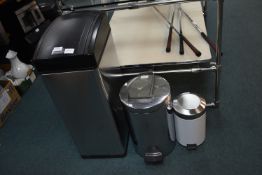Three Pedal Bins