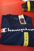 *Champion Navy Short Sleeve Top Size: S