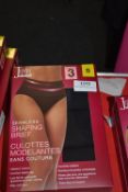 *2x Jezebel Seamless Shaping Briefs 3pk Size: S
