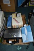 Electricals Including Tower Sandwich Toaster
