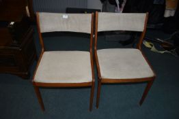 Pair of Retro Danish Chairs by Uldum Mobelfabrik