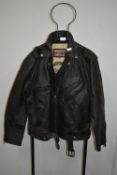 Harley Davidson Leather Motorcycle Jacket Size: US