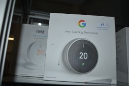 *Two Google Home Nest Learning Thermostats