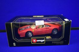 Burago Ferrari GTO 1984 Diecast Model Car