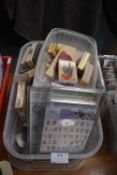 Storage Box, Stamps, etc.