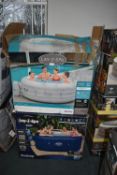 *Two Lay-Z-Spa Hot Tubs (salvage)