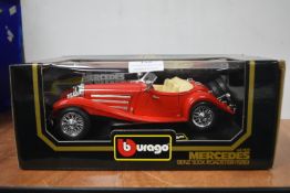 Burago Mercedes Benz 500K Roaster 1936 Diecast Mod