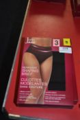 *2x Jezebel Seamless Shaping Briefs 3pk Size: S