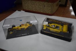 Two Scalextric Racing Cars