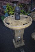 *Decorative Garden Fountain (incomplete, salvage)