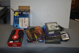 Sony Walkman, Headphones, Panasonic Phone, and Cla