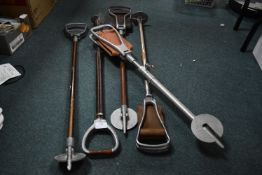 Five Shooting Sticks