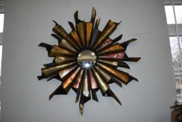 Decorative Metal Wall Art Mirror