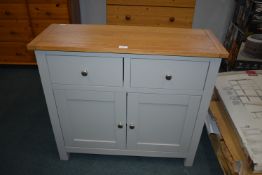 Grey Hallway Storage Cabinet