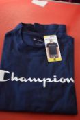 *Champion Navy Short Sleeve Top Size: S