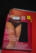 *2x Jezebel Seamless Shaping Briefs 3pk Size: S